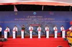 Khởi công dự án Khu công nghiệp Tam Thăng mở rộng 2