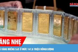Gi&aacute; v&agrave;ng s&aacute;ng cuối tuần tăng 600.000 đồng/lượng