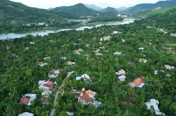 Làng trái cây bên dòng Thu Bồn vào mùa thu hoạch