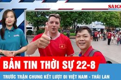 Bản tin thời sự ngày 22-8: Cổ động viên đổ về phố đi bộ Nguyễn Huệ