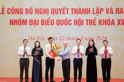 Ra mắt Nh&oacute;m đại biểu Quốc hội trẻ kh&oacute;a XVI