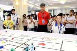 20 đội thi cùng tranh tài tại Robocon Hưng Yên lần thứ I