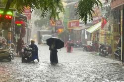 Quảng Ninh, Hải Phòng, Lạng Sơn, Bắc Ninh mưa rất to