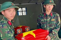 Quy tập 6 hài cốt liệt sĩ về Nghĩa trang Liệt sĩ Đà Lạt
