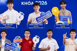 Thủ khoa, huy chương Olympic, gương mặt Olympia l&agrave; t&acirc;n sinh vi&ecirc;n trường tự nhi&ecirc;n