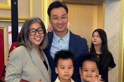 MC Thành Trung lần đầu tiết lộ 2 con trai sinh đôi, giấu kín cô giáo cả năm học