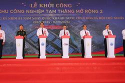 Đà Nẵng khởi công khu công nghiệp 550 tỷ đồng, rộng hơn 110ha
