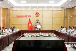 UBND tỉnh Nghệ An rà soát công tác thẩm định bảng giá đất bổ sung trên địa bàn tỉnh