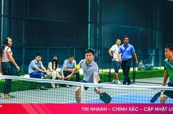 Sôi nổi giải pickleball 2026 của khối thi đua các cơ quan
