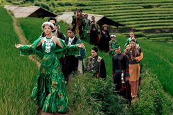 Cao Minh Tiến biến ruộng bậc thang Mù Cang Chải thành sàn catwalk