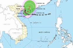 Thời tiết ngày 22/8: Bão số 4 gây mưa đặc biệt lớn tại Quảng Ninh, Hải Phòng