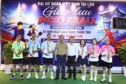 Cộng đồng người Việt Nam tại Lào đoàn kết hướng về Tổ quốc
