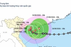 Tin bão mới nhất: Bão số 4 gây mưa to, hoạt động mạnh trên khu vực Vịnh Bắc Bộ