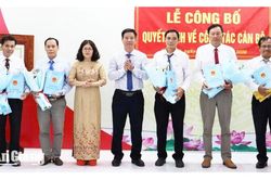 Sau sắp xếp, xã Chợ Mới còn 6 trường tiểu học, mầm non