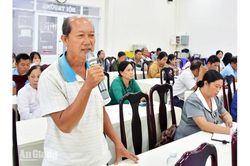 Cử tri Vĩnh Tế đề nghị đẩy nhanh nâng cấp đường giao thông