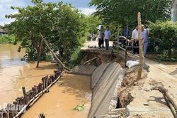 Hội An: Sạt lở nghiêm trọng, ảnh hưởng việc đi lại của người dân