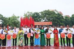 Bắc Ninh: Gần 2.000 người tham dự Lễ khai mạc Đại hội Thể dục thể thao x&atilde; Xu&acirc;n Cẩm