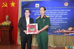 Hội Cựu chiến binh Đ&agrave; Nẵng tăng cường giao lưu, hợp t&aacute;c với Hiệp hội Cựu chiến binh L&agrave;o