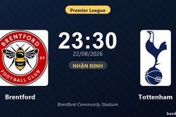 Nhận định Brentford vs Tottenham: đội hình dự kiến