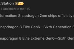 Chi tiết Snapdragon 8 Elite Gen 6: Chip 2nm của Qualcomm đạt xung nhịp kỷ lục gần 5GHz
