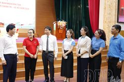 Chủ tịch UBND tỉnh Lê Văn Lương đối thoại với hội viên tổ chức chính trị - xã hội
