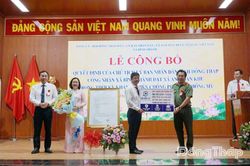 Bình Thành đón nhận Quyết định công nhận xã An toàn khu