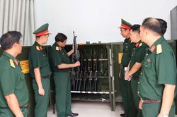 Qu&acirc;n khu 5 kiểm tra c&ocirc;ng t&aacute;c sẵn s&agrave;ng chiến đấu dịp Quốc kh&aacute;nh 2-9 tại Gia Lai