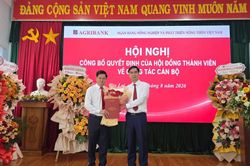 Ông Lê Xuân Quyết giữ chức Phó Giám đốc Agribank Chi nhánh Đông Gia Lai