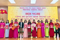 Phường Thống Nhất giảm 50% số trường học sau sắp xếp