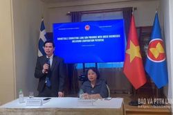 Tỉnh Lạng Sơn kết nối với cộng đồng doanh nghiệp Hy Lạp