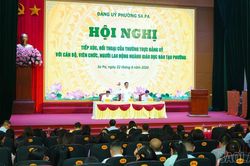 Đảng ủy phường Sa Pa đối thoại với cán bộ, viên chức, người lao động ngành giáo dục