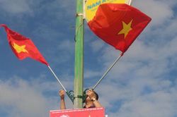 Phường Phú Thủy thực hiện công trình 'Tuyến đường cờ Tổ quốc'