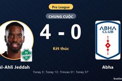 Toney lập hat-trick, Al-Ahli Jeddah đại thắng Abha 4-0 để vươn lên thứ 7