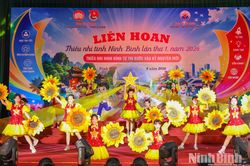 Li&ecirc;n hoan Thiếu nhi tỉnh Ninh B&igrave;nh lần thứ I, năm 2026