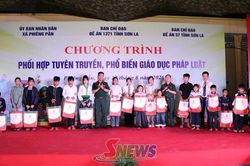 Tuyên truyền, phổ biến giáo dục pháp luật cho nhân dân biên giới Phiêng Pằn