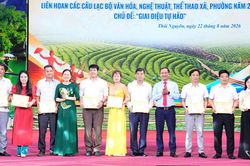 Bế mạc Liên hoan các câu lạc bộ văn hóa, nghệ thuật, thể thao xã, phường năm 2026