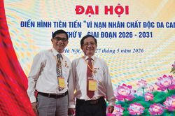 Trao yêu thương đến nạn nhân da cam