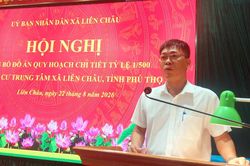 Phú Thọ: Liên Châu quy hoạch khu dân cư trung tâm, lấy cây xanh - mặt nước làm điểm nhấn