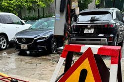Ng&otilde; 42 Giang Văn Minh được 'giải cứu' t&igrave;nh trạng cứ mưa l&agrave; ngập s&acirc;u: Hiệu quả r&otilde; n&eacute;t từ chỉ đạo quyết liệt của l&atilde;nh đạo TP. H&agrave; Nội