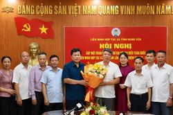 Lãnh đạo tỉnh Hưng Yên gặp mặt Đoàn đại biểu dự Đại hội VII Liên minh Hợp tác xã Việt Nam