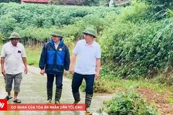 Thái Hòa, Phú Thọ: Chủ động sớm phương án ứng phó mưa lũ