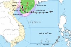 B&atilde;o số 4 hoạt động tr&ecirc;n v&ugrave;ng biển Quảng Ninh - Hải Ph&ograve;ng
