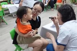 Phường Ba Đình khám sức khỏe miễn phí cho trẻ dưới 6 tuổi