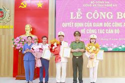 Công bố quyết định về tổ chức bộ máy Trường Văn hóa Công an nhân dân VI