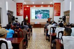 48 hộ dân phường Tân Giang bốc thăm lô đất khu tái định cư dự án đầu tư khai thác lộ thiên mỏ sắt Nà Rụa