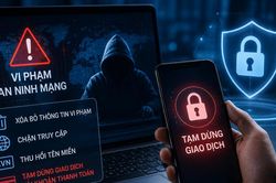 Vi phạm trên không gian mạng có thể bị tạm dừng giao dịch tài khoản thanh toán