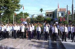 Đ&agrave; Nẵng: Trang nghi&ecirc;m lễ d&acirc;ng hoa, d&acirc;ng hương kỷ niệm 120 năm Phủ lỵ Tam Kỳ