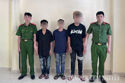 Khởi tố 3 thanh thiếu ni&ecirc;n v&aacute;c kiếm đ&aacute;nh người, cướp t&agrave;i sản ở Th&aacute;i Nguy&ecirc;n