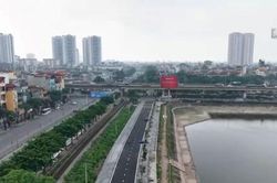Đưa tuyến đường mới vào khai thác, giảm áp lực giao thông khu vực Linh Đàm