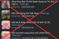 Lạng Sơn cảnh b&aacute;o hiểm họa mua b&aacute;n vũ kh&iacute; tr&ecirc;n kh&ocirc;ng gian mạng